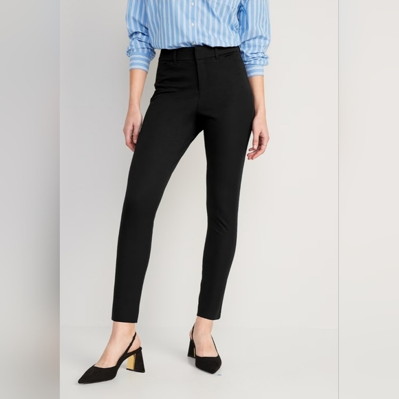 Old Navy High-Waisted Pixie Skinny Ankle Pants Black Size 12 - Picture 12 of 12